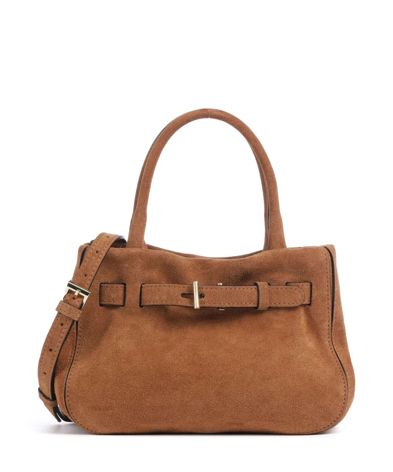 Abro Suede Jill Bolso de mano cuoio