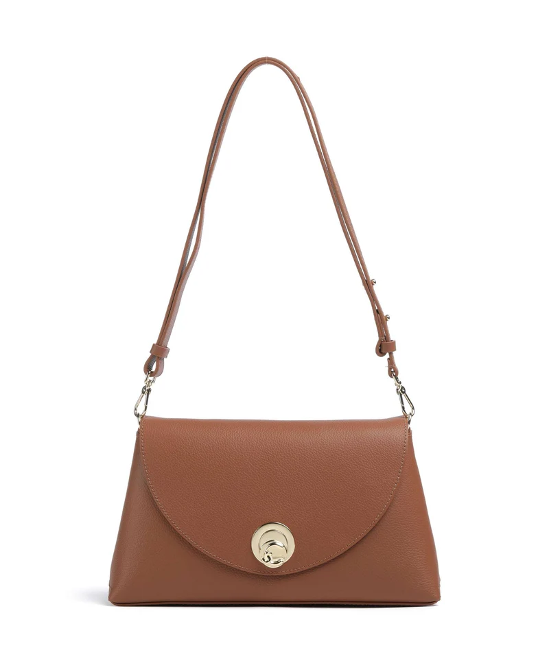 Coccinelle Nikla Bolso de hombro cognac/noir