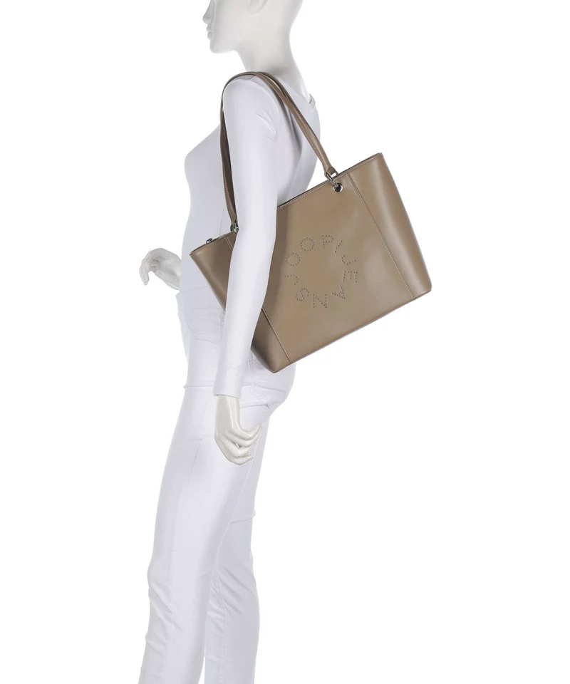 JOOP! Jeans Giro Borchia Imani Bolsa shopping taupe