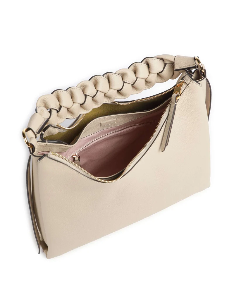 Coccinelle Boheme Grana Double Bolso de hobo sandshell/seagrass