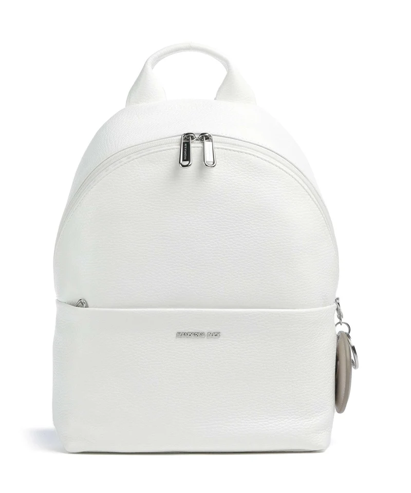 Mandarina Duck Mellow Leather Mochila blanc
