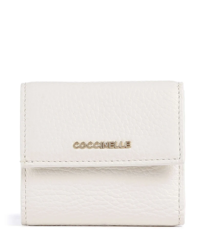 Coccinelle Metallic Soft Monedero pearl