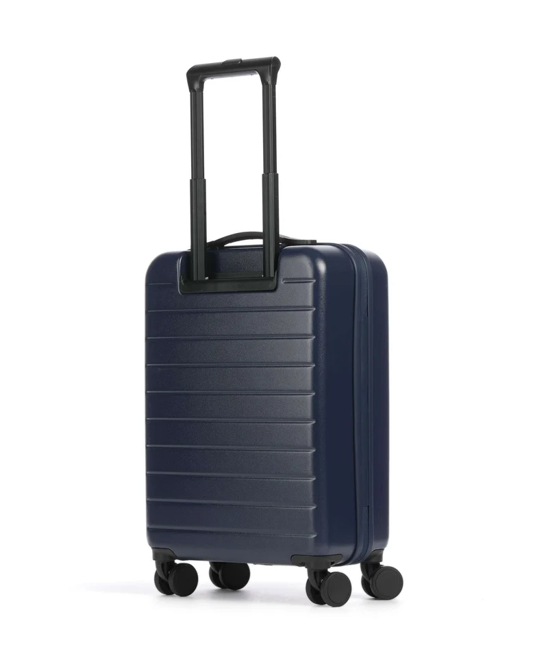 Emporio Armani Business Regenerated Maleta con 4 ruedas medieval blue
