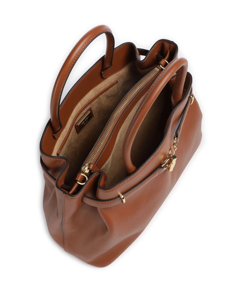 Lauren Ralph Lauren Blaike Large Bolso de mano lauren tan