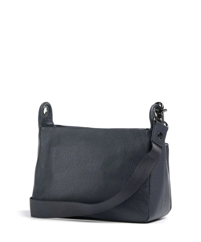 Mandarina Duck Mellow Leather Bolso de hombro dress blue