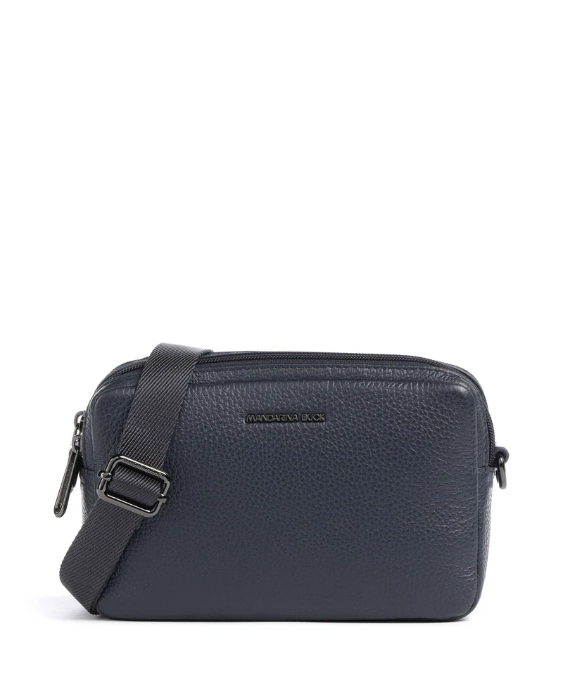 Mandarina Duck Mellow Leather Bandolera dress blue