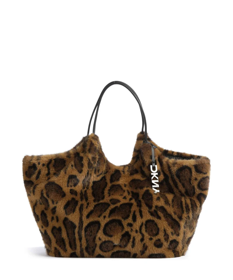 DKNY Paula Large Bolsa shopping leopard