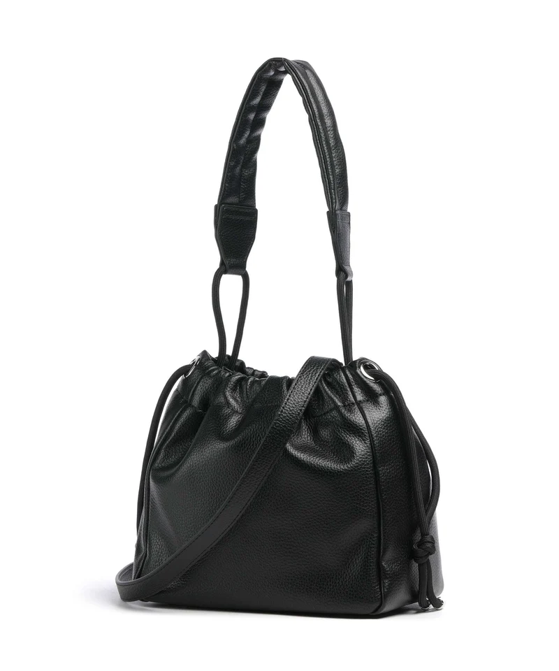 Vivienne Westwood Hilary Grain Small Bucket bolso de mano black