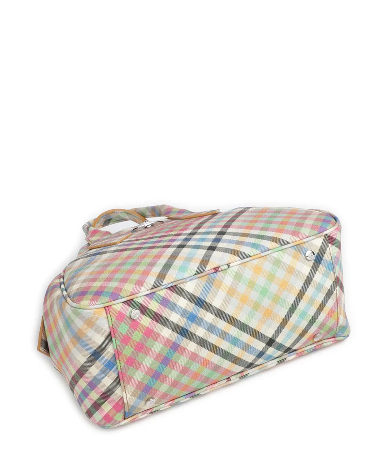 Vivienne Westwood Yasmine Buccia D'Arancia Medium Bolso de mano heather plaid
