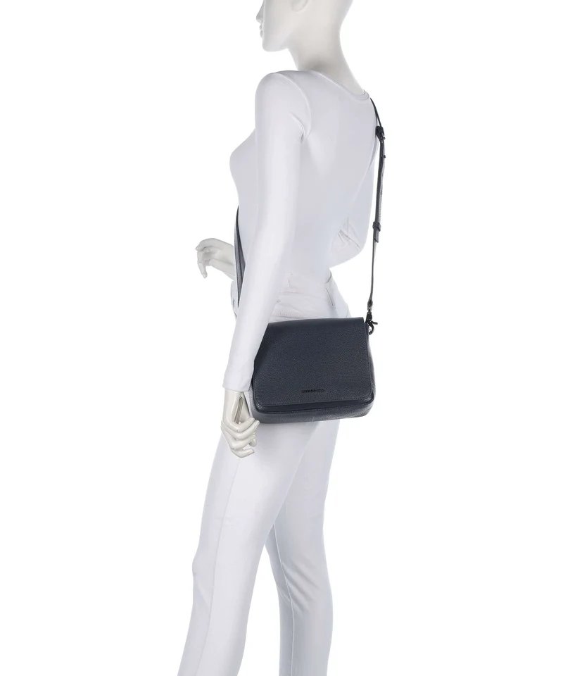 Mandarina Duck Mellow Leather Bolso de hombro dress blue
