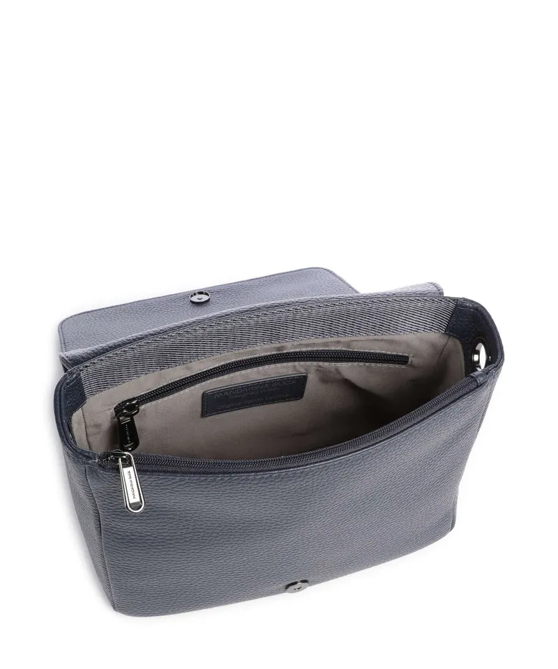 Mandarina Duck Mellow Leather Bolso de hombro dress blue