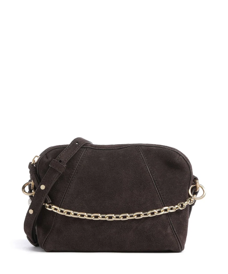 Les Visionnaires Lynn Cozy Chain Bandolera dark brown