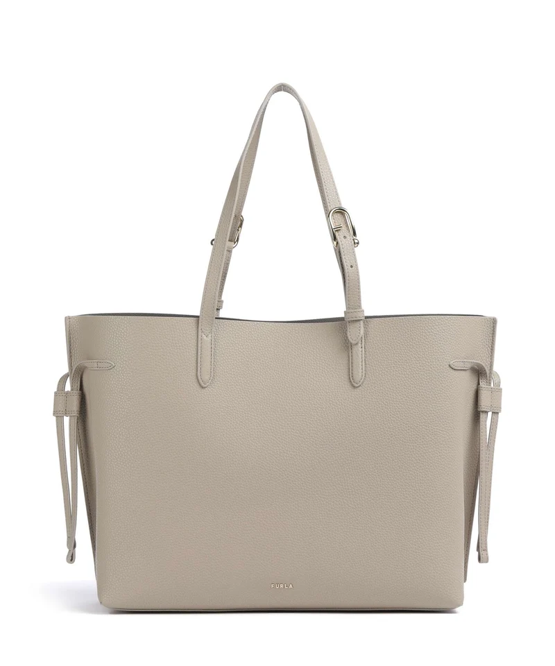 Furla Ava L Bolsa shopping linen/urban gray