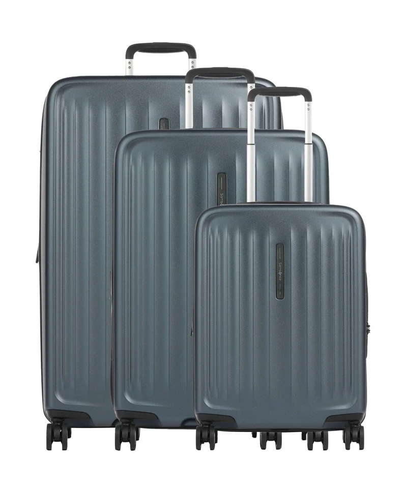 Samsonite Fyrm Juego de maletas (4 ruedas) steel blue
