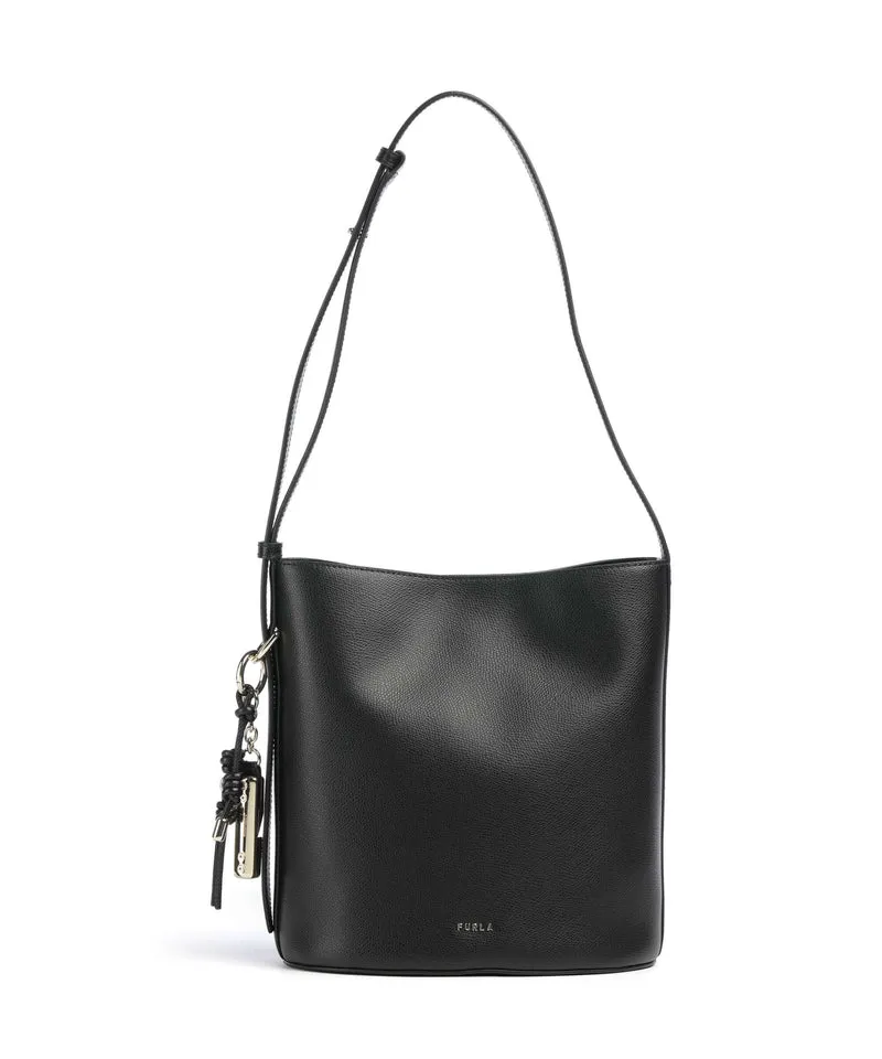 Furla Roxie S Bucket bolso de mano nero