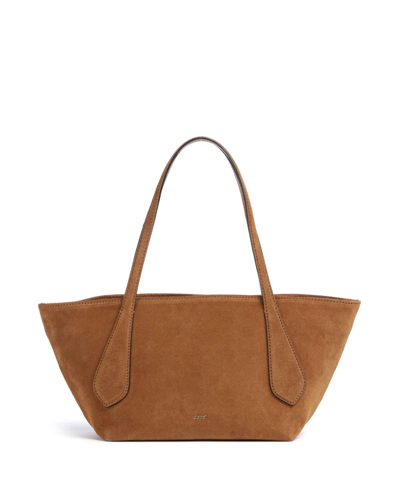 Abro Suede Carina Bolsa shopping cuoio