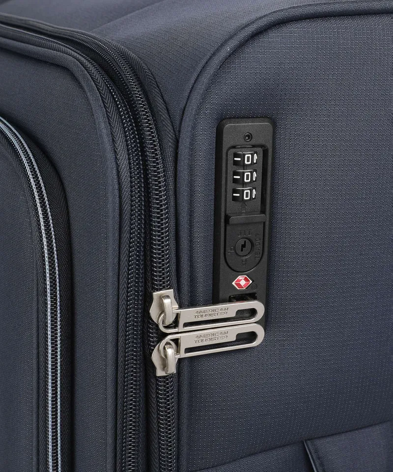 American Tourister Cloudrider M Maleta con 4 ruedas sky navy