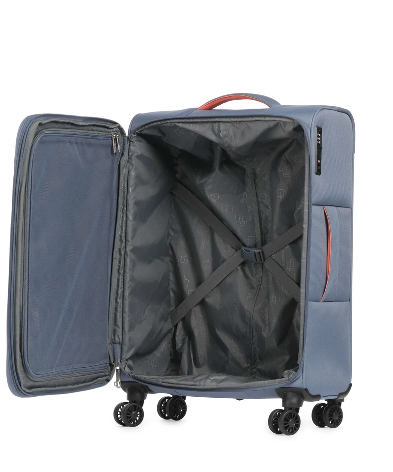 American Tourister Cloudrider M Maleta con 4 ruedas stone blue