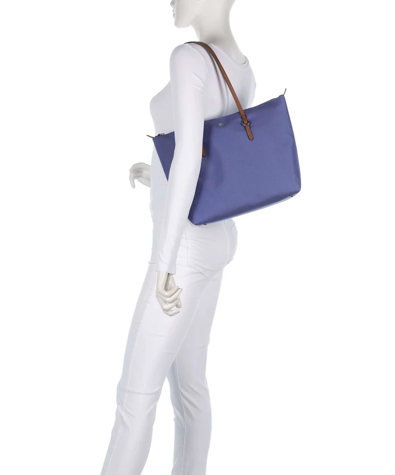 Lauren Ralph Lauren Keaton 26 Bolsa shopping blue lapis/lauren tan
