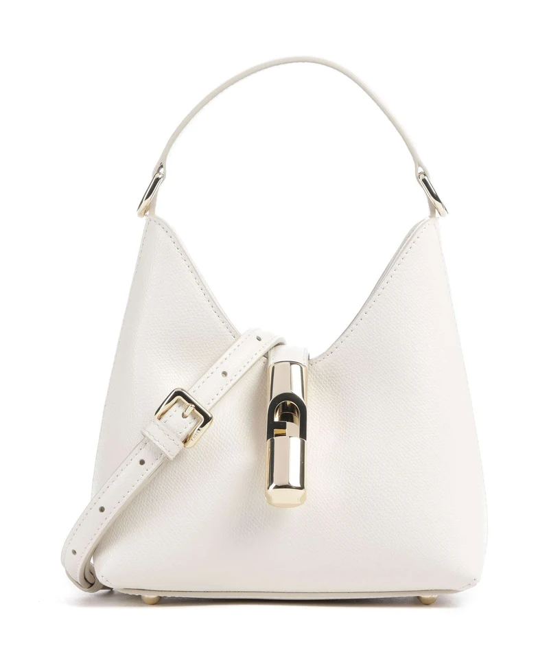 Furla Iride Mini Bandolera panna