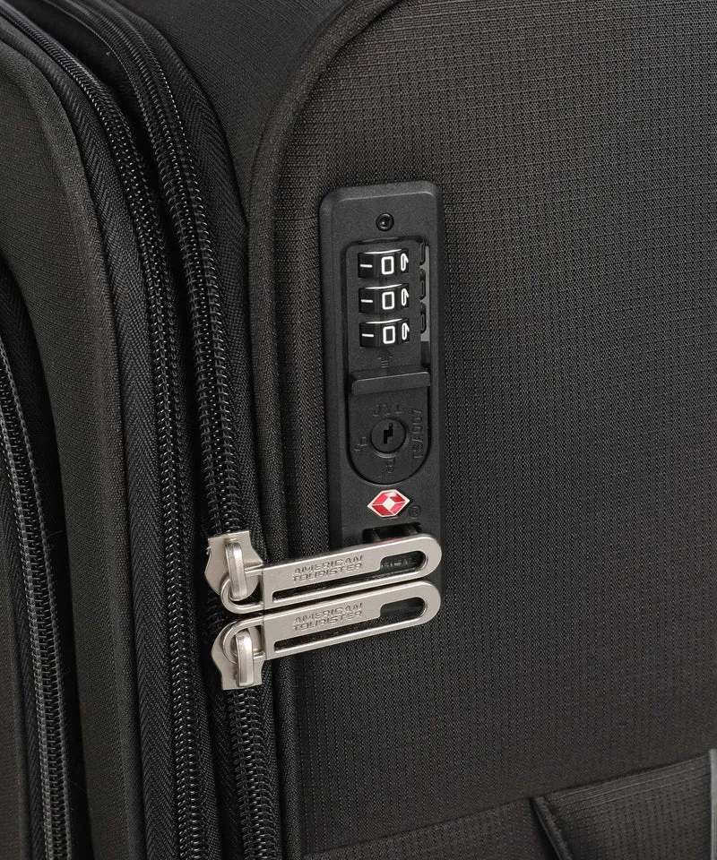 American Tourister Cloudrider M Maleta con 4 ruedas jet black
