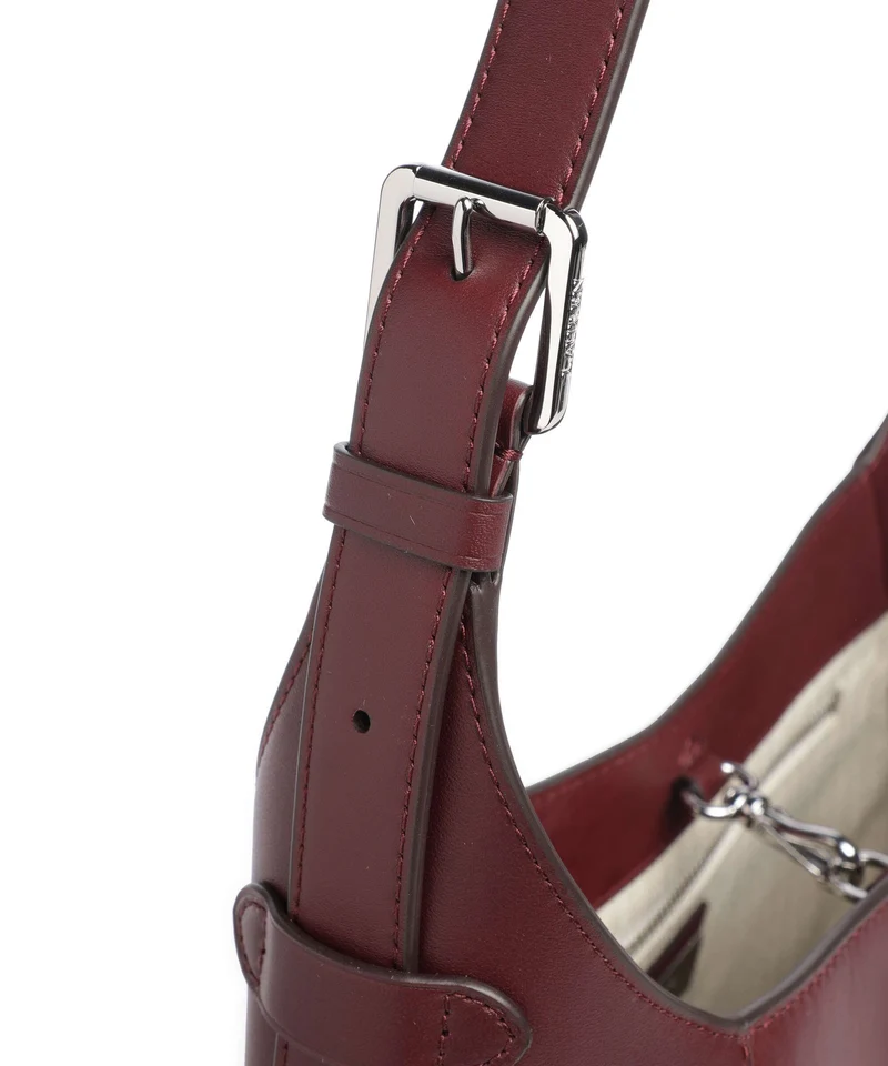 Lauren Ralph Lauren Tanner Large Bolso de hombro dark garnet