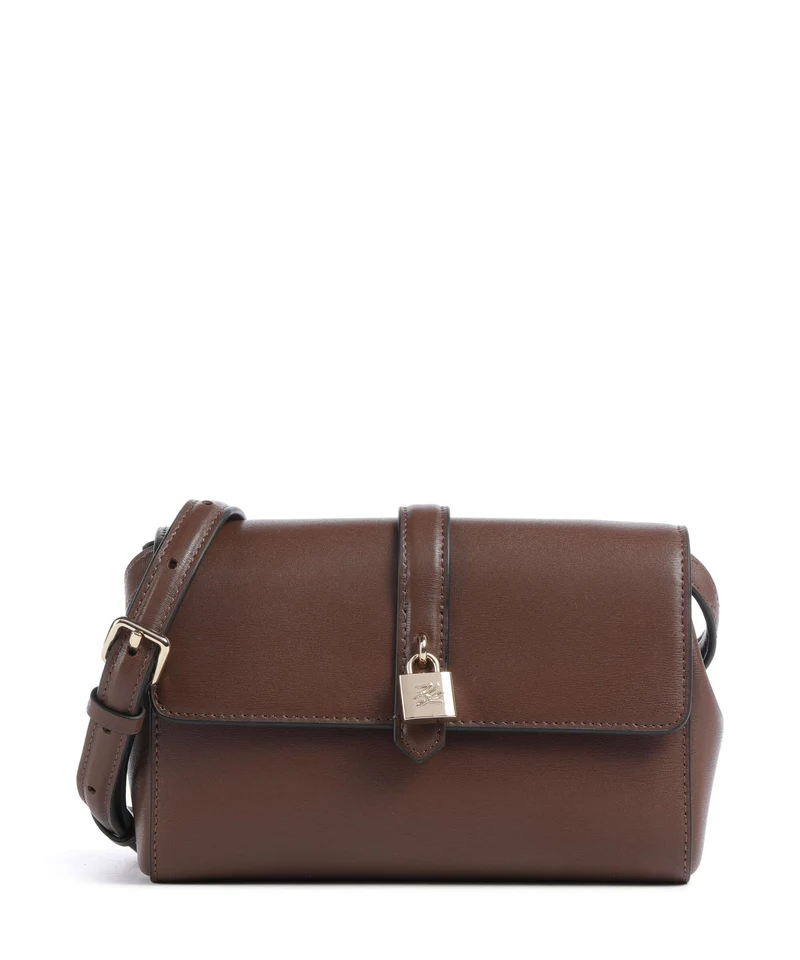 Karl Lagerfeld K/Autograph Small Bandolera dark friar brown