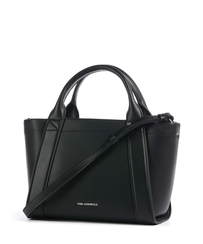 Karl Lagerfeld K/Ville Small Bolso de mano black/nickel