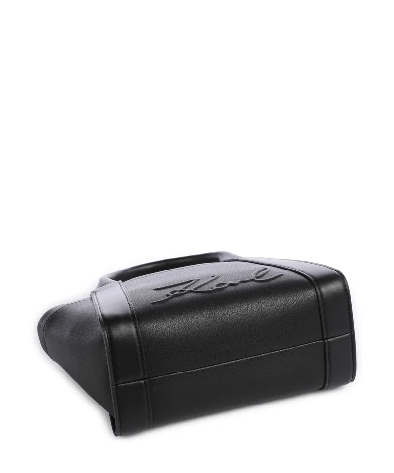 Karl Lagerfeld K/Ville Small Bolso de mano black/nickel