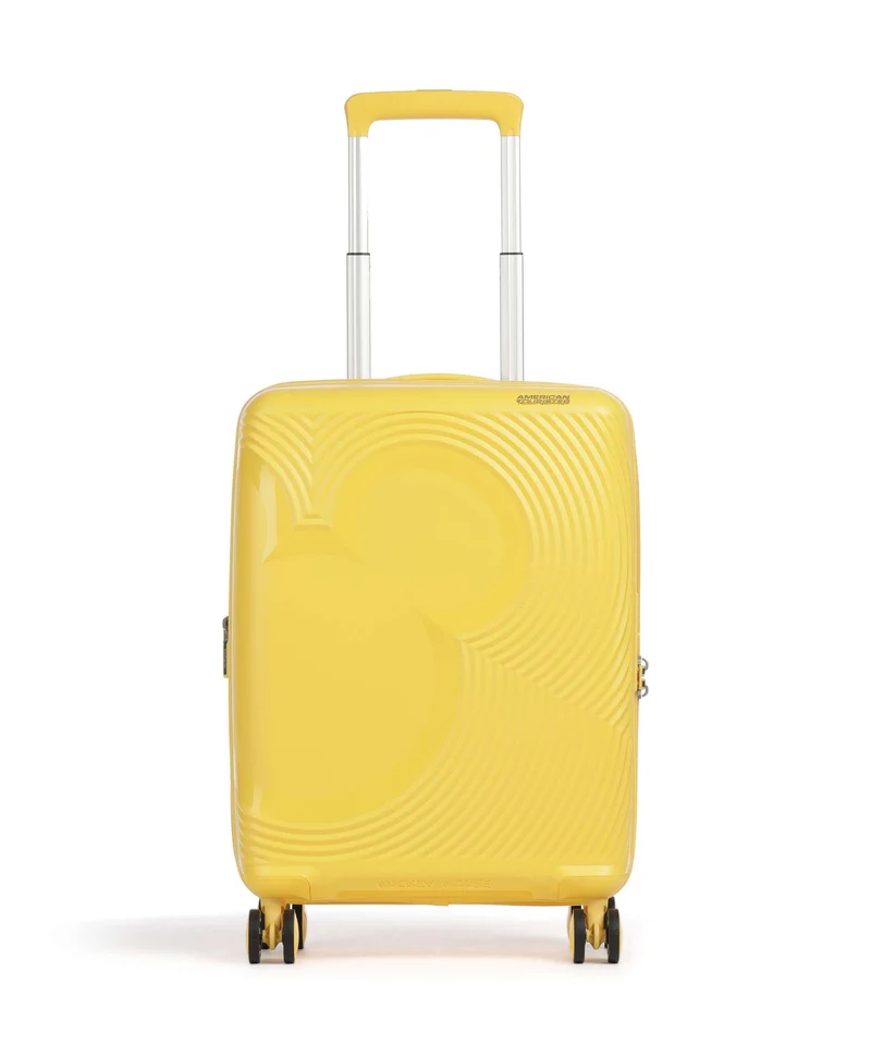 American Tourister Mickey Magic Maleta con 4 ruedas mickey flower yellow
