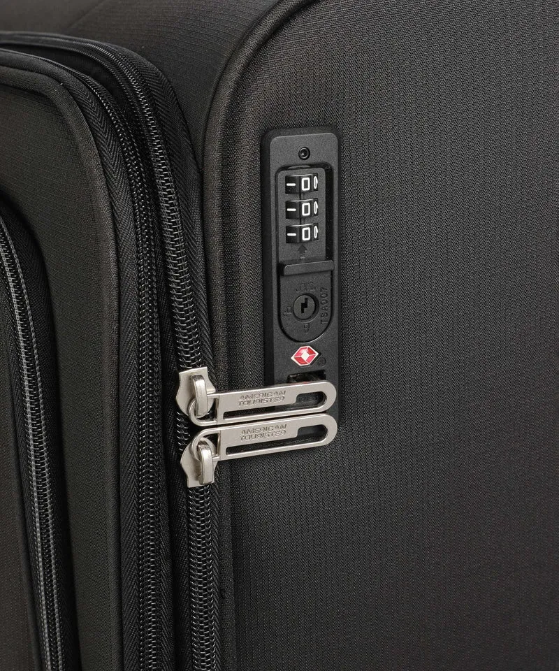 American Tourister Cloudrider L Maleta con 4 ruedas jet black
