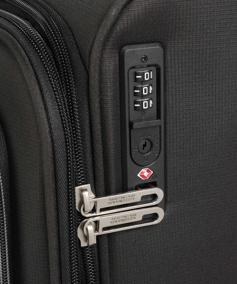 American Tourister Cloudrider S Maleta con 4 ruedas jet black