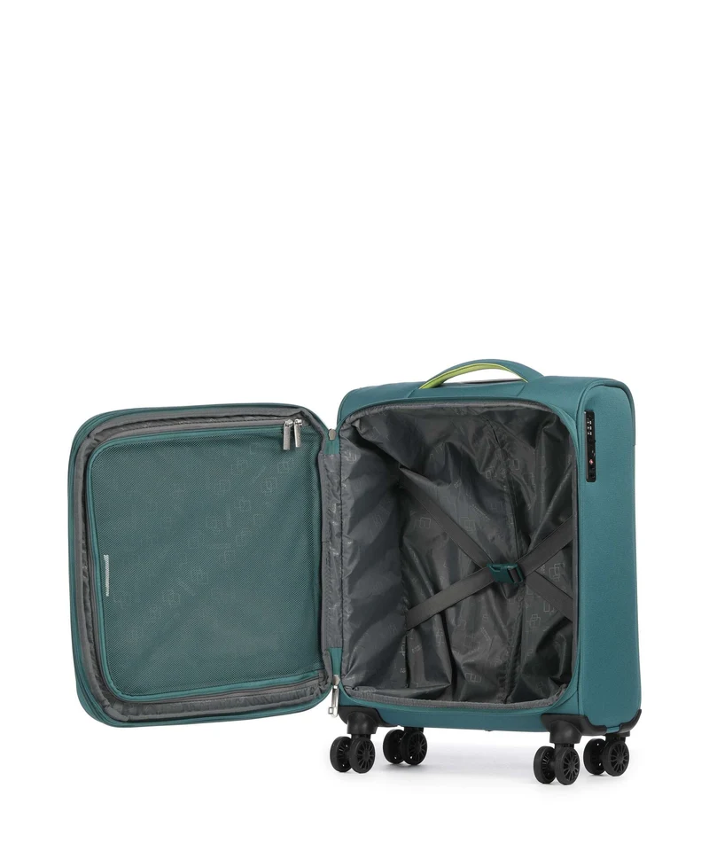 American Tourister Cloudrider S Maleta con 4 ruedas misty teal