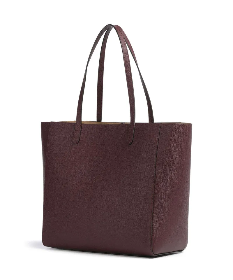 Lauren Ralph Lauren Cameryn Large Bolsa shopping dark garnet