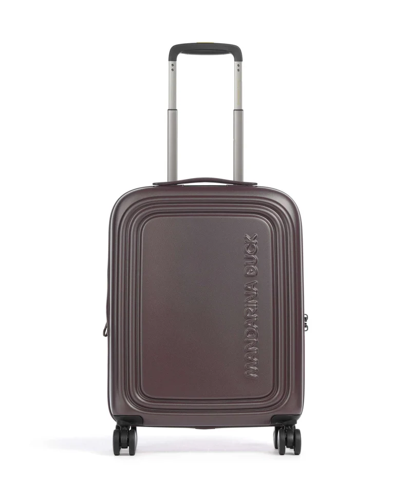 Mandarina Duck Logoduck+ Maleta con 4 ruedas choco ice