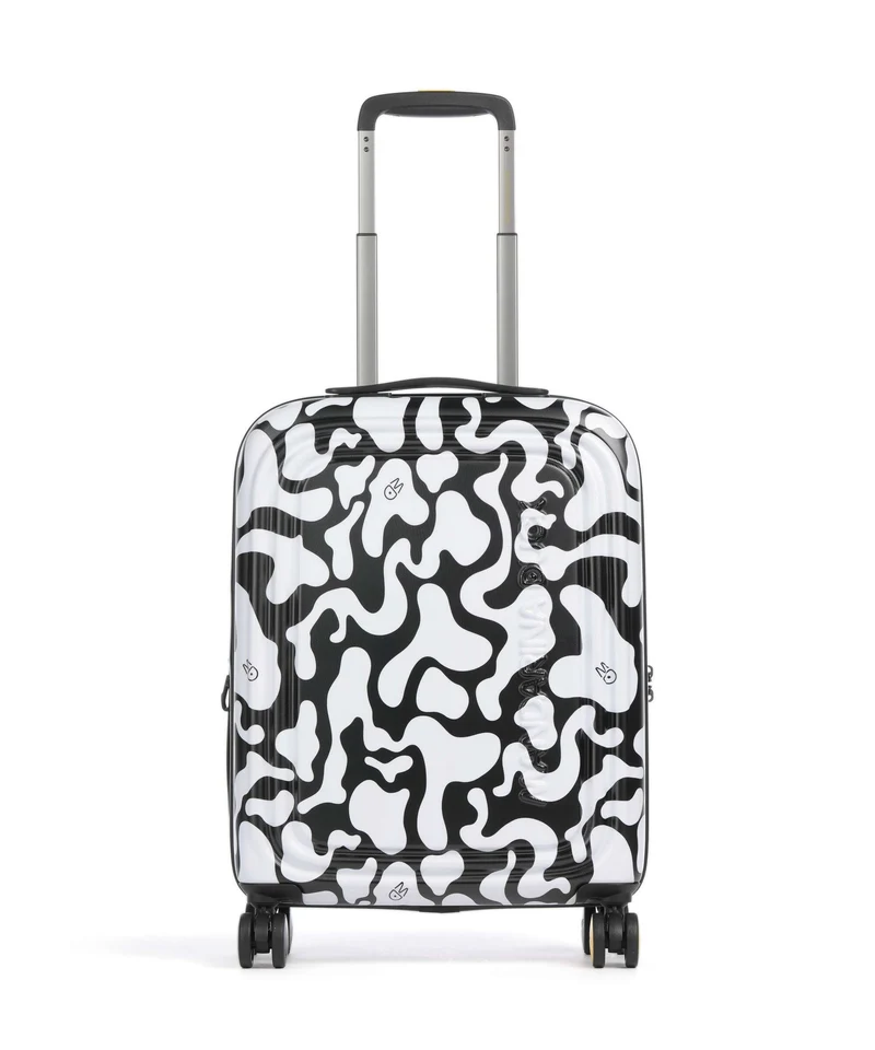 Mandarina Duck Logoduck+ Moire Maleta con 4 ruedas moire