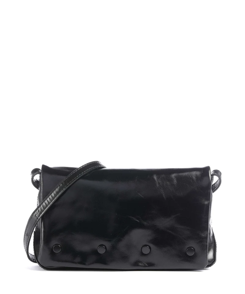 Liebeskind Rive Paper Touch Crinkle S Bandolera black