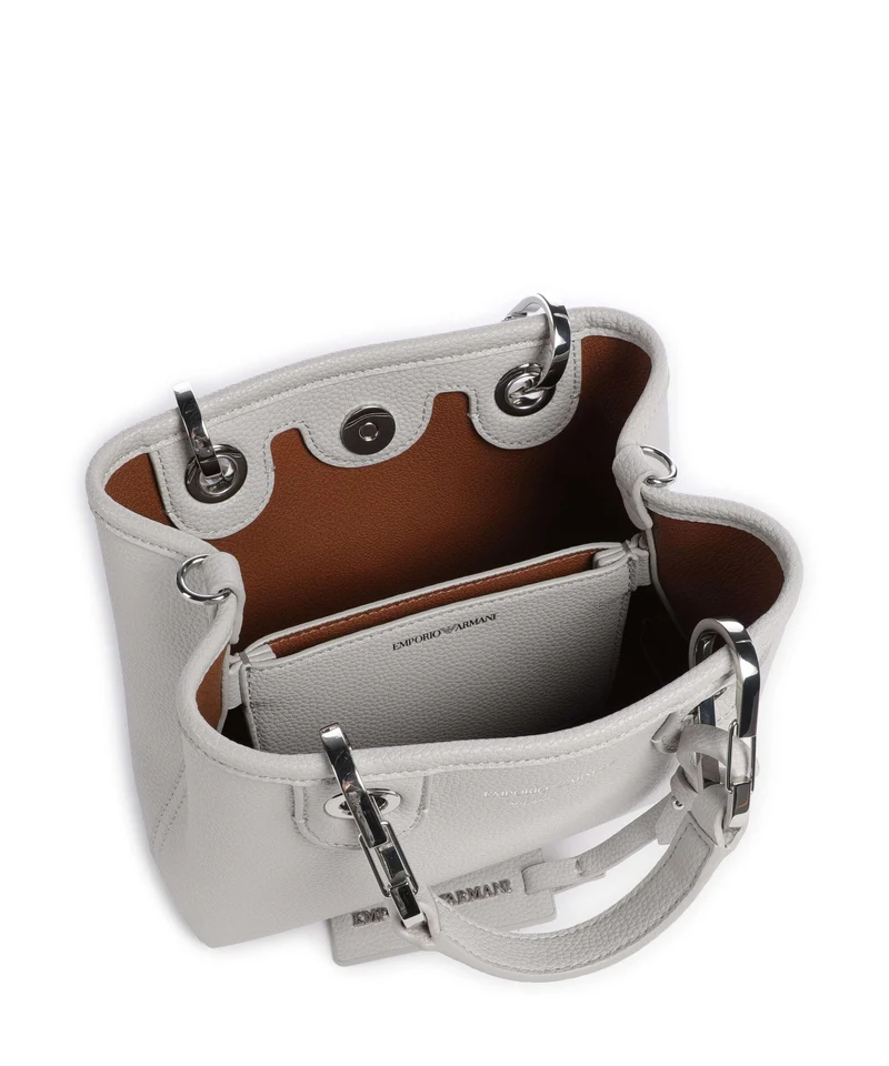 Emporio Armani My EA XS Bolso de mano perla/tabacco