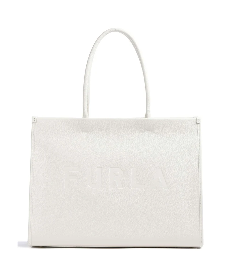 Furla Opportunity L Bolsa shopping marshmallow/nero