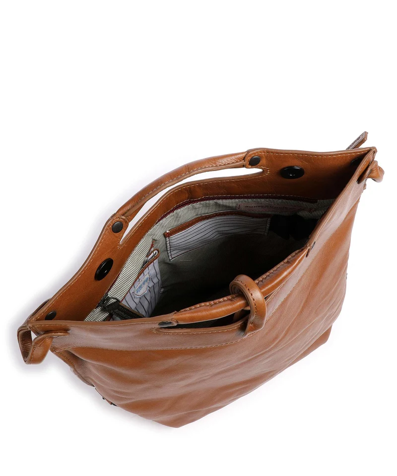 Aunts & Uncles Grandma's Luxury Club Mrs. Pancake Bolso de hombro cognac