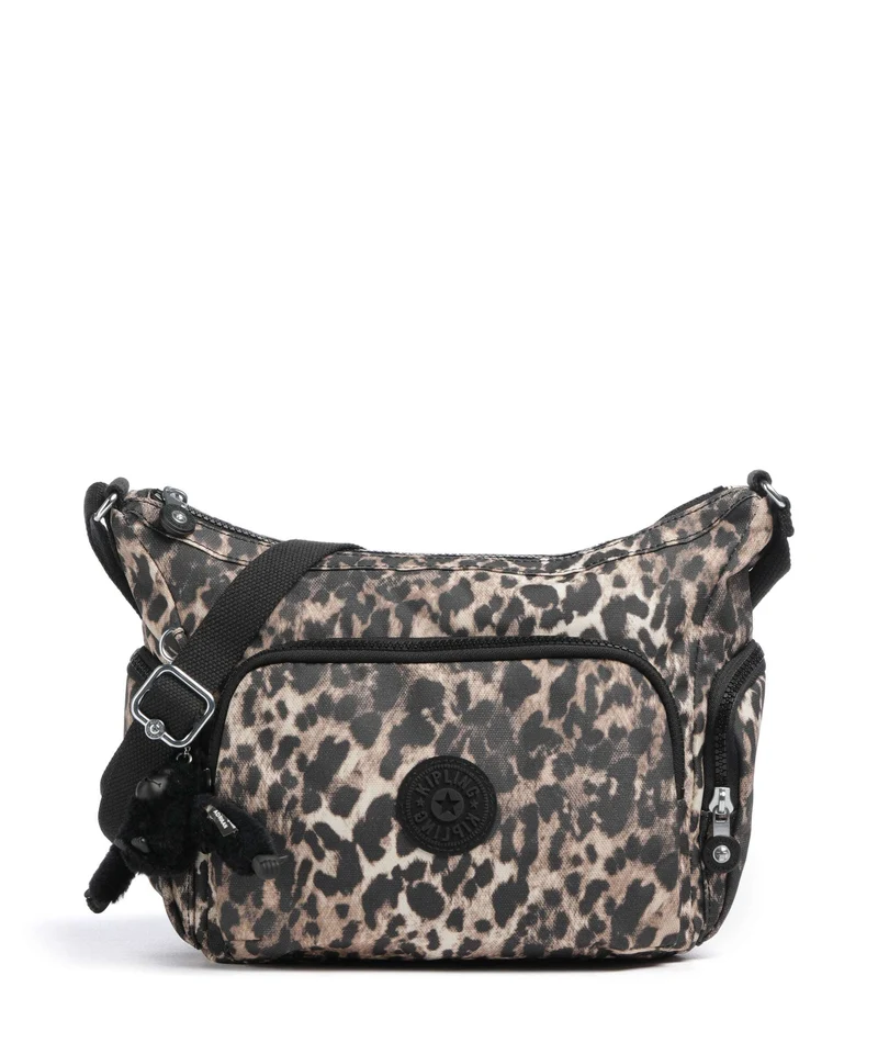 Kipling Basic Gabb S Bandolera wild leopard