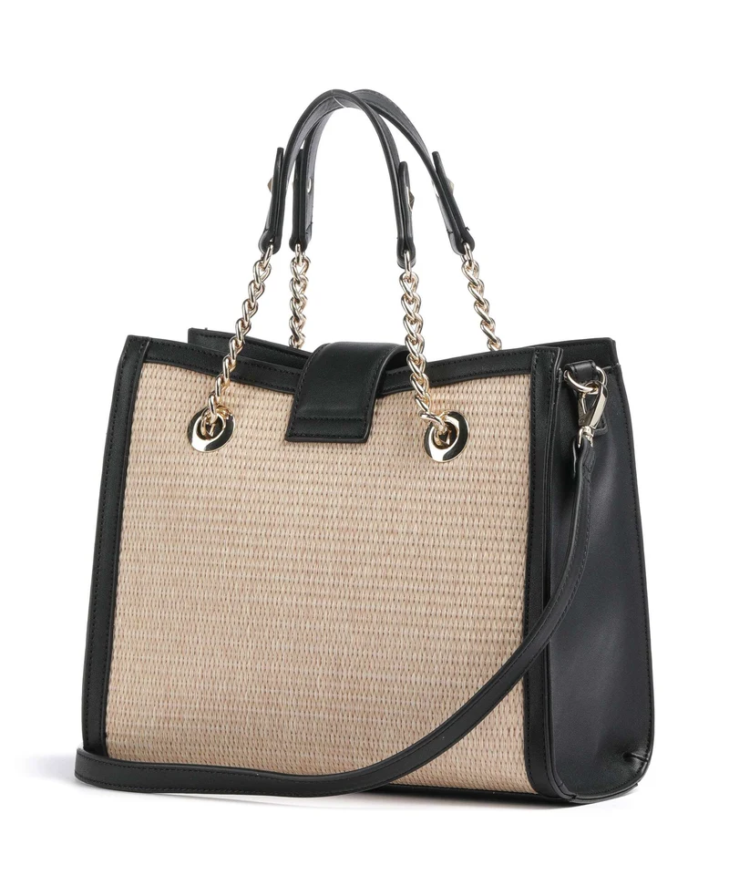 Valentino Bags Tribeca Bolsa shopping naturale/nero
