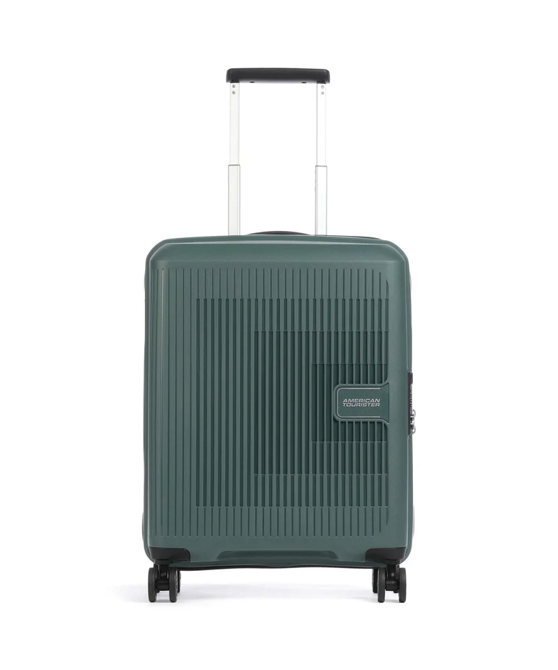 American Tourister Aerostep Maleta con 4 ruedas dark forest