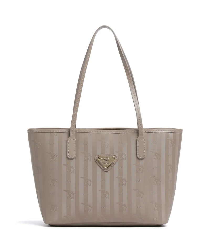 Maison Mollerus Vinerus Genf Bolsa shopping taupe