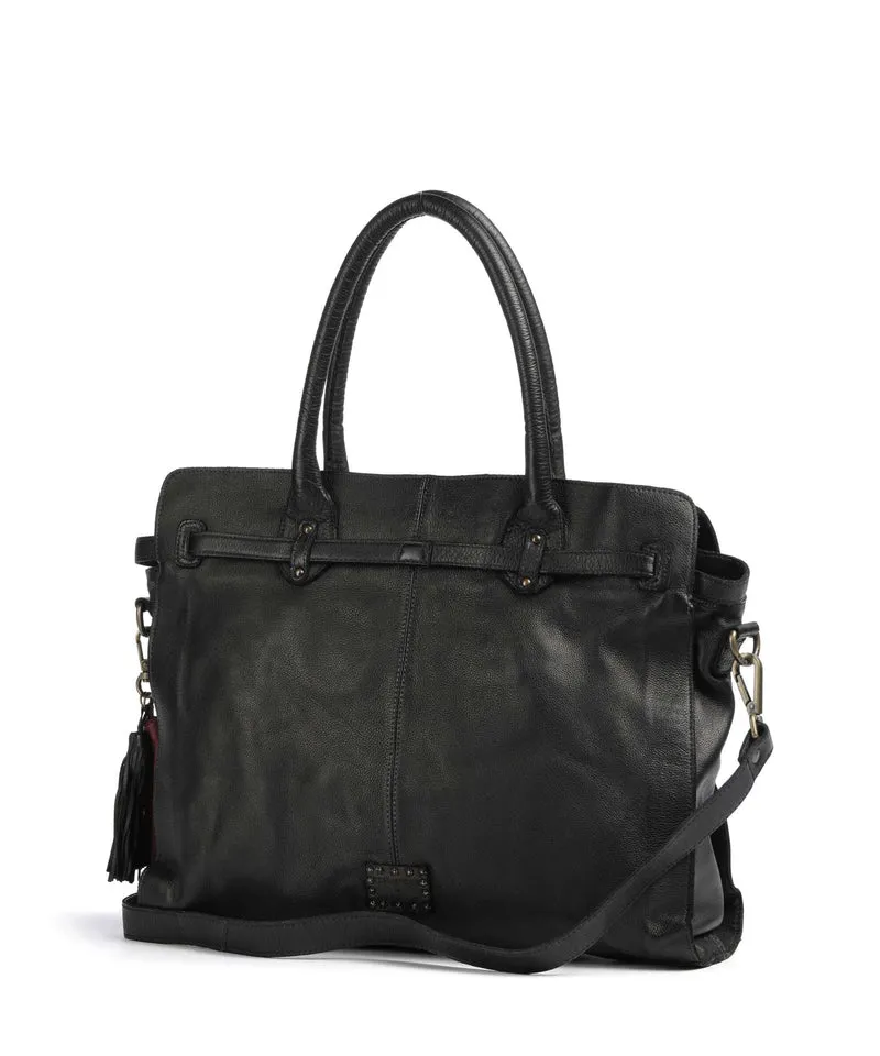 Taschendieb Wien Kaisterstrasse 2 Bolsa shopping black vintage