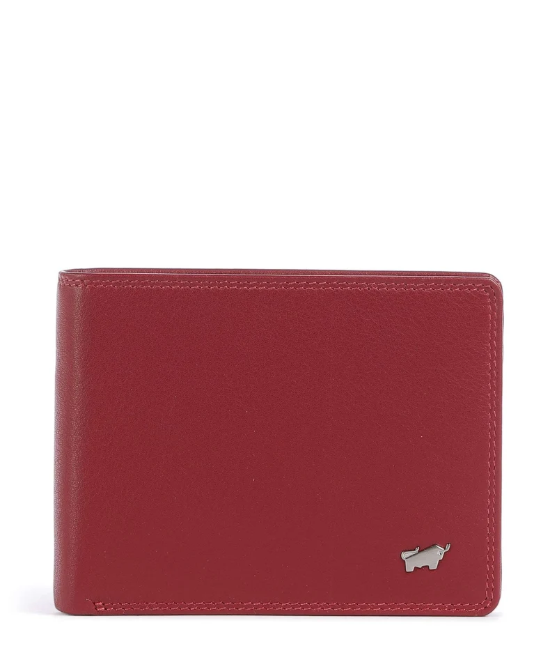 Braun Büffel Golf Monedero rot