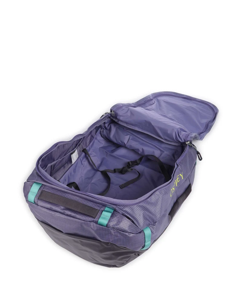 Osprey Transporter 65 Mochila de viaje euphoria purple/purple ink