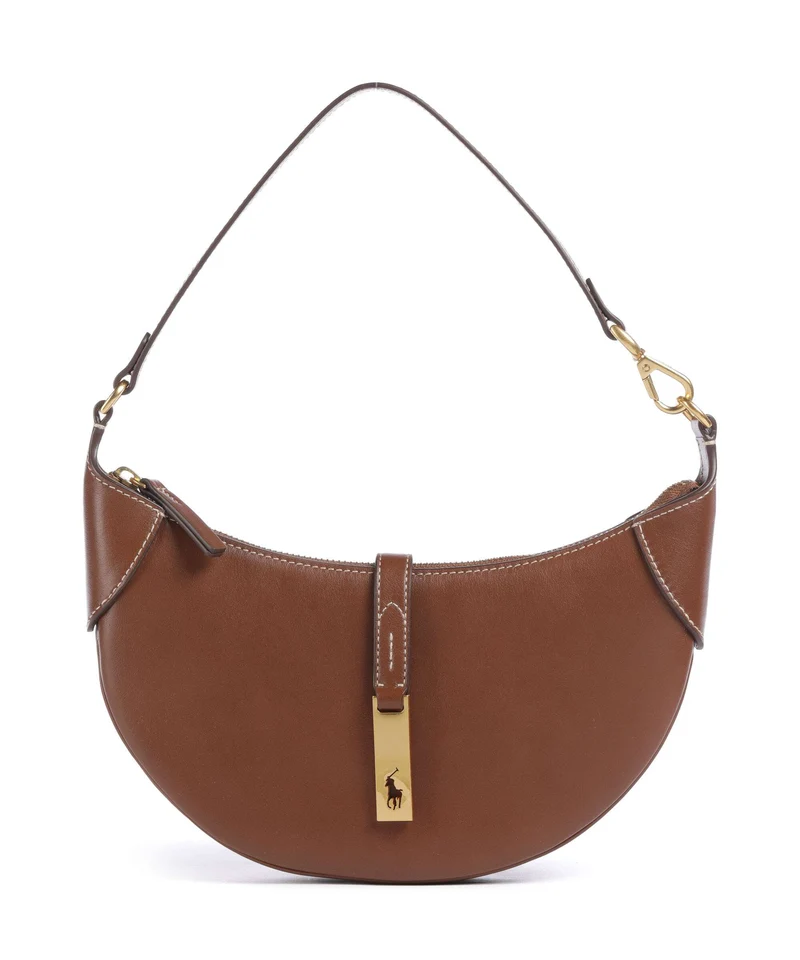 Polo Ralph Lauren ID Collection Small Bolso de hombro cuoio
