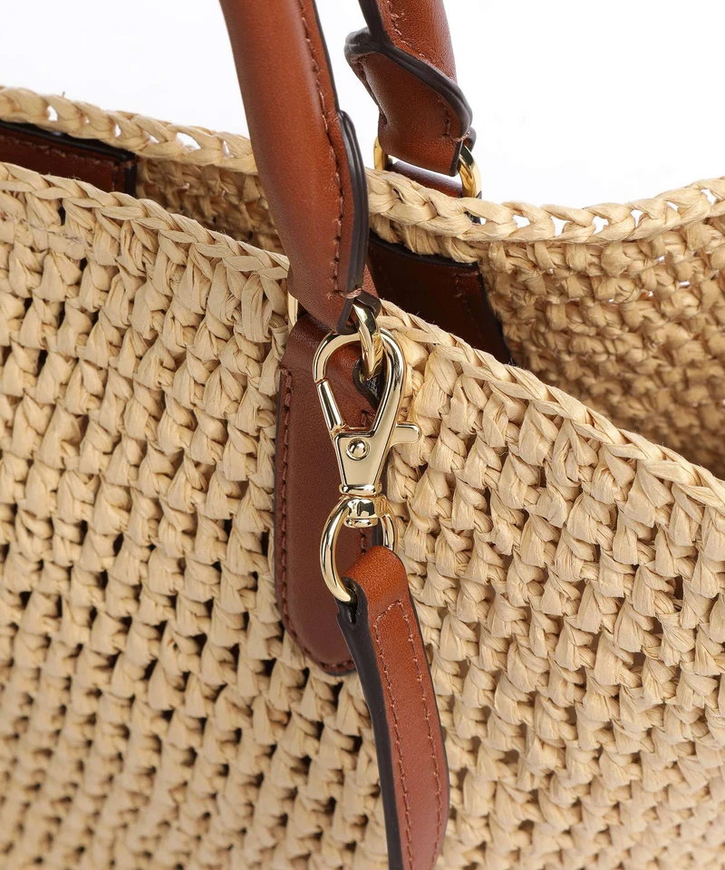 Lauren Ralph Lauren Daphney 20 Straw Bolso de mano natural/lauren tan
