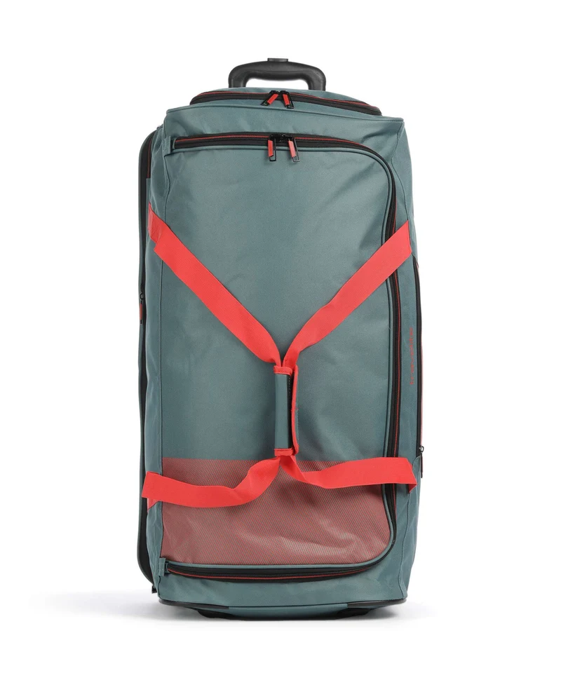 Travelite Basics Bolso de viaje con ruedas grün/orange